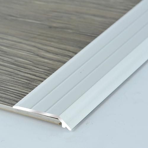 Perfil de Transición para Suelo Tira de Transición de Piso de Aleación de Aluminio de Madera a Baldosa, Barra Divisoria de Umbral de Puerta para Empresa Hotel Hogar, Cubierta de Unión de Hueco de Piso