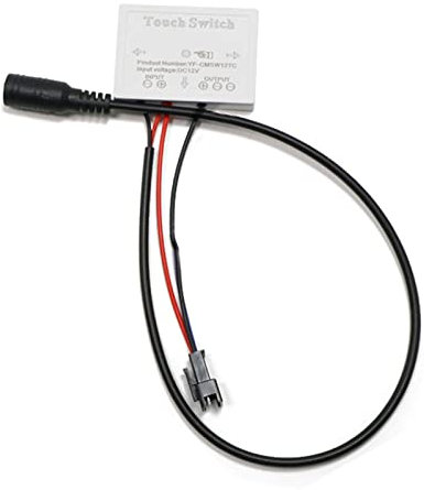 jojnsha Specchio da Bagno da 12 V Luce Isolata per Lo Specchio Interruttore Touch Dedicato per Tocco On/off per Lampada A Risparmio Energia Modulo Tocco Controllo Lampada Lampada Lampada Lampada