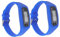 UPKOCH 2 Piezas Reloj Digital LCD de Actividad para Hombres y Mujeres con Podómetro y Contador de Calorías Pulsera Deportiva Azul