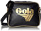 Gola Redford CUB901 Unisex-Erwachsene Schultertaschen 36x27x12 cm (B x H x T), Schwarz (Black/Gold)