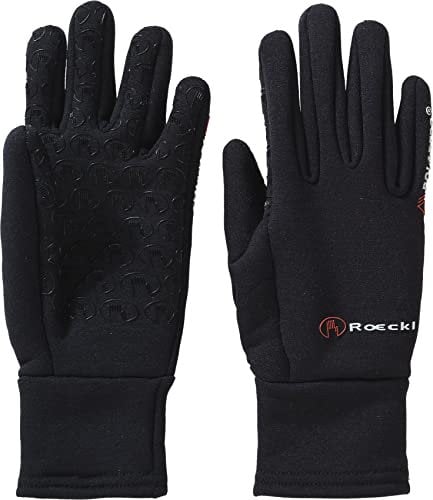 Roeckl Kinder Katla Jr. Handschuhe, Schwarz, 4
