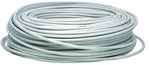 Rouleau de câble d'antenne TV Satellite TDT | Couleur Blanche | Longueur 100 mètres