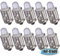 LED BA7S 12V hell Tacho Instrumenten Beleuchtung Licht Lampe Auto Weiß 10 Stück