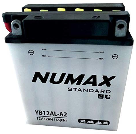 Numax - Batterie moto Numax Standard YB12AL-A 12V 12Ah 150A