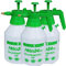 Helo 3 Stück 'H5' Drucksprüher 1,5 Liter, 1 Bar Duck, Druckentlastungsventil, Garten Pumpsprüher Drucksprühflasche aus PE mit Verstellbarer Düse aus Messing und chemikalienbeständigen Dichtungen
