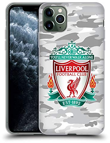 Head Case Designs Offizielle Liverpool Football Club Third Crest Farben Camou Soft Gel Handyhülle Hülle kompatibel mit Apple iPhone 11 Pro Max