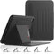 SEYMAC stock Case for iPad Mini 5/ Mini 4 7.9 inch, Shockproof Auto Sleep/Wake Smart Cover with Pencil Holder [Multi-angles Magnetic Stand]& Card Slot for iPad Mini 5th/4th Generation 2019/2015, Black