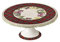 Brandani 53695 Alzata Sottobosco Porcellana Diametro 28x12.5h cm Colore Rosso Decoro Natalizio