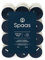 Spaas Duft-Teelichter, flach, 4,5 h, 24 Stück, Midnight Magic