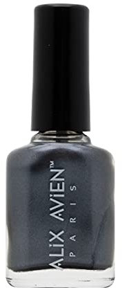 Alix Avien Paris, Nail Polish Fast Drying Long Lasting, Shade Fast Drying Long Lasting, Shade 35 Grey