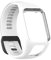 Yikamosi Kompatibel mit TomTom Runner 2 Armband/Runner 3 Armband,Ersatz Armband aus Silikon für Sport Armbänder Kompatibel mit TomTom Runner 2/TomTom Runner 3,Weiß