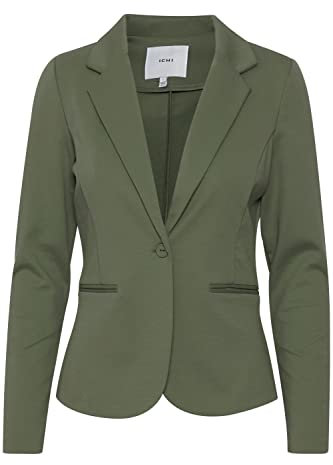 ICHI Ihkate BL Blazer d'affaires décontracté, Thyme (190309), M Femmes