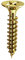 M3 Galvanized Phillips Screws for Wood,Self-Tapping Head Countersunk Screws,Small Screw For Wood,Suitable for Furniture,Woodworking, Manual DIY.M3*12mm 100 Pieces