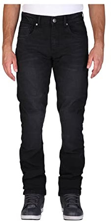 Modeka Glenn 2 Motorrad Jeans, schwarz, Short 33
