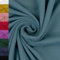 MAGAM-Stoffe Elias Sweatstoff uni innen angeraut und weich Meterware ab 50cm (23. Rauchblau)