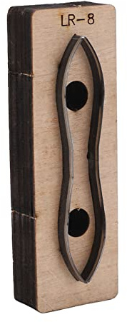 DIY-Leder-Stanzform, Leder-Metall-Stanzformen für DIY-Handwerk, Schmuckherstellung und Zuhause, Hohlstanzwerkzeug (LR-8)