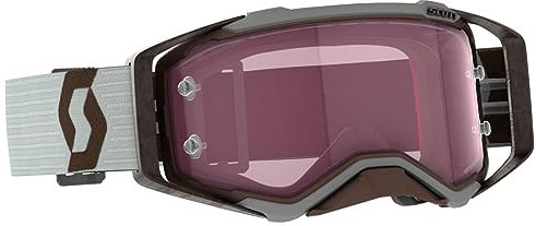 Scott Prospect Amplifier MX Goggle Cross/MTB Brille braun/grau/Rose Chrom Works