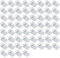 CLVPAI 60 pièces pinces à ressort,Pinces à Tapisserie Murale,Clip de Rangement Multifonction,pour photo,bureau, école, salle de classe(non collé)