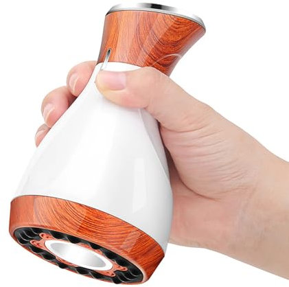 Macchina per coppettazione elettrica, strumento per moxibustione calda con 110-240 V 18 W, strumento per massaggio a coppettazione portatile Dispositivo di coppettazione raschiante elettrico
