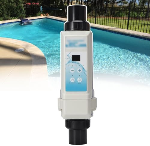 GéNéRateur De Chlore d'eau SaléE, Chlorateur De Sel avec Fonctions ComplèTes, GéNéRateur De Chlore éLectronique pour Piscine Et Spa,8g/h