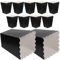 SHOWERORO 100Pcs Paper Popcorn Boxes Parties and Events Lightweight Snack Containers for Candies and Popcorn Weddings and Celebrations