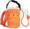 Nyutcwe Throwable Flotation Device, Water Rescue Boat Rope Throw Bag 8mm Rope with 69ft Length Emergency Safety Equipment for Kayak Raft Boat Throwable Flotation Device