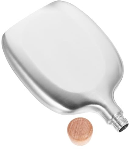 Alipis Edelstahl Weinbecher Trinkflasche Für Männer Camping Outdoor Reiseflasche Kleine Flasche Isolierflasche Mit Geschmacksneutraler Verarbeitung Und Polierter Oberfläche Für Vielseitig