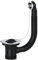 Hulthor Kitchen Sink Overflow Kit Plug with Chain and Overflow - Ideal Kitchen Sink Waste Fittings - 40mm 1.5 (Round)