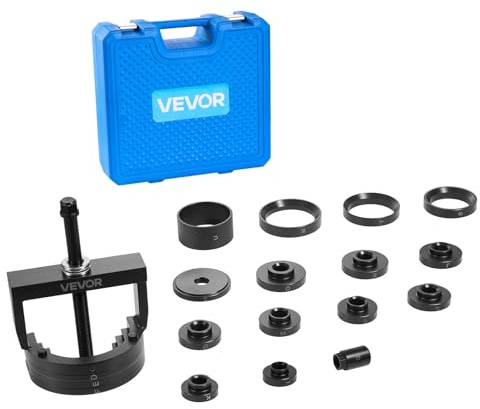 VEVOR Master Wheel Hub & Bearing Remover & Installer Kit, Fits Most Front-Wheel Drive Vehicles, Front Wheel Bearing Removal Tool, Wheel Bearing Installer Kit, Easy Bearing Swaps with No Press Required