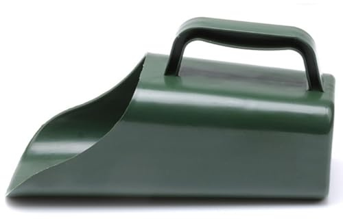 Paletta per pellet multifunzione con maniglia,Pala per piante in vaso e palette per fertilizzanti, Strumento per giardinaggio a setaccio,Scoop per terreno quadrato per pellet, compost, terra, grano
