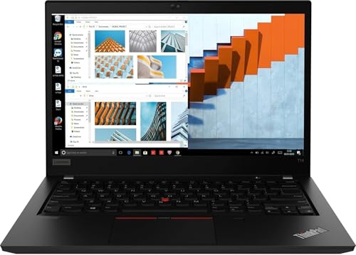 Lenovo Thinkpad T14 Gen 2 Business Laptop, 14 FHD (1920 x 1080), Intel Core i7-1185G7, 16 GB RAM, SSD da 512 GB, tastiera QWERTY Windows 11 Pro (ricondizionato)