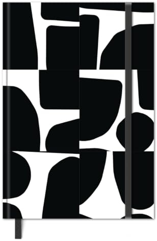 Staufen Papique REC Notizbuch Hardcover Black - 80 Blatt, DIN B5 | 100 % Recyclingpapier, Edles Black-Design, 90 g/m² Papier blanko