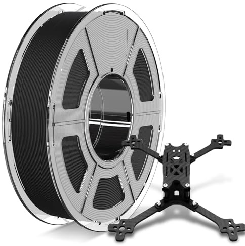 JAYO PA6-GF 3D Filament 1.75mm 0.5KG mit 25% Glasfaser Schwarz