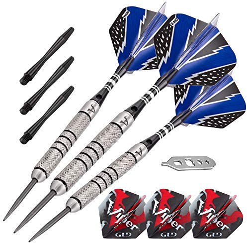 Viper Cold Steel Dartpfeile mit Wolframstahlspitze, 23-2924-24, 24 Gramm