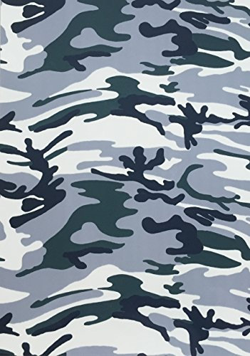 NEPTUN Bügelfolie wild Style Design Camouflage, 1 DIN A4