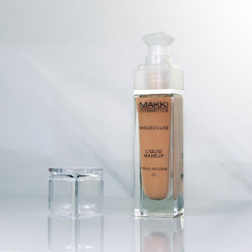 Makki Molecules True Golden 07 flüssigen Make-up Matte Finish