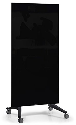 Legamaster Mobiles Glasboard 90 x 175 cm schwarz