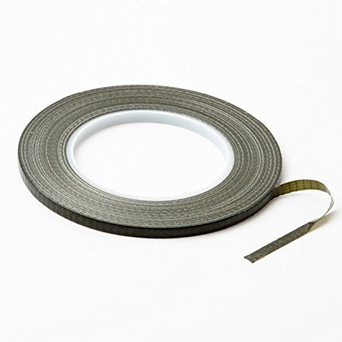 Olive Green Pot Tape 6mm x 50 metre Roll x 2 Rolls