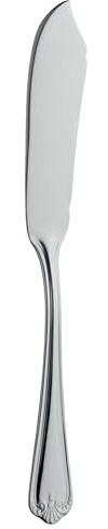 Grunwerg Jesmond Fish Knives FIKJSR, 18/0 Stainless Steel, Set of 12
