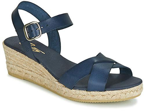 betty london Giorgia Sandales et Nu-Pieds Femmes Marine - 36 - Sandales et Nu-Pieds