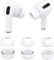 Wiki VALLEY Ohrstöpsel für AirPods Pro-Ohrhörer, rutschfeste Silikon-Ohrstöpsel, weiche Ersatz-Ohrstöpsel, kompatibel mit AirPods 3. 2019 – Weiß, ein Paar