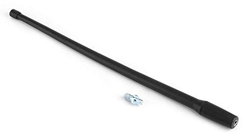 Qiilu 33cm/12.99in Car Radio Antenna, Car Radio Aerial Flexible Antenna Fit for