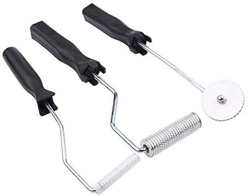 Glasfaser-Harzwalzen-Farbmischer Adrill-Mischpaddel-Werkzeug, Glasfaser-Werkzeug, Farbroller-Paddel-Werkzeuge zum Nivellieren zum Verdichten der durch Harzbeschichtung angetriebenen Blase