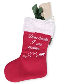P.L.A.Y. PET LIFESTYLE AND YOU - Plüsch Spielzeug Hund - Merry Woofmas Collection - Good Dog Stocking, 90 g