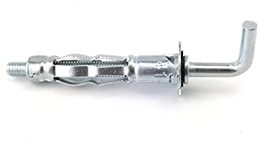 Cheville mur creux avec crochet en L (M5x51) 20 Pièces