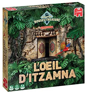 Dujardin Jumbo Jumbo – Escape Game Das Auge von Itzamna – Brettspiel A Rätsel – Erben Sie EIN Vermögen – Puzzle für Jugendliche, Erwachsene – ab 16 Jahren – für 1 bis 4 Spieler