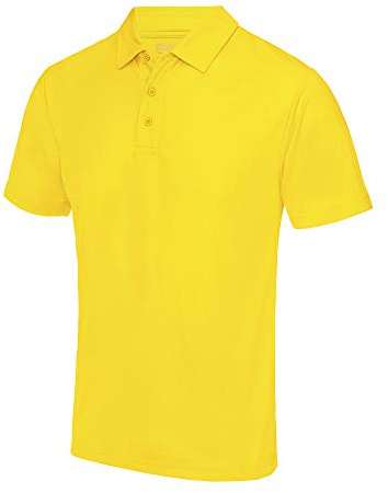 AWDis Just Cool JC040 Mens Cool Polo Shirt - Sun Yellow - M
