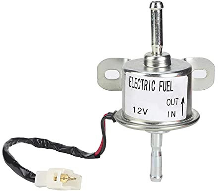 TKSE Pompa di Alimentazione del Carburante, Sostituzione della Pompa di Alimentazione del Carburante Elettrica Esterna 12V per Yanmar 4TNV88 3TNV88-NHB NHBB 129612-52100
