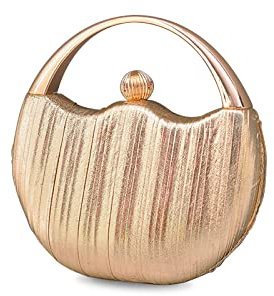 CORIOS Damen Abendtasche Glitzer Henkeltasche Funkelnd Clutch Tasche Hochzeit Brautbörse Schultertasche Glänzend Umhängetasche Cocktail Party Abschlussball Tasche für Frauen Gold