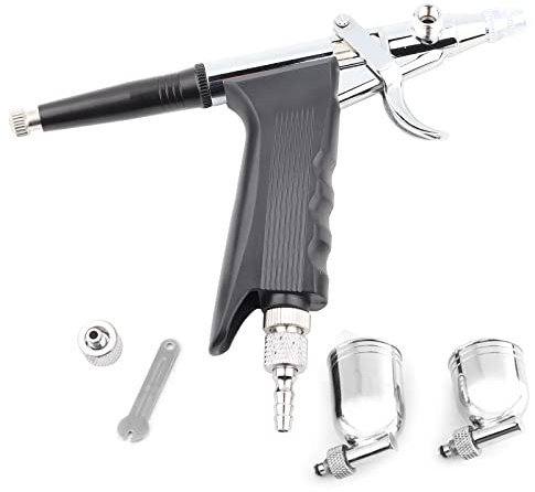 Aerógrafo De Pintura, Aerógrafo De Gatillo De Pistola De Pulverización De Alimentación Lateral De 2 Tazas Multiusos para Pintura De Arte 166